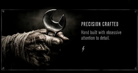 Wrapped hand holding a crescent wrench