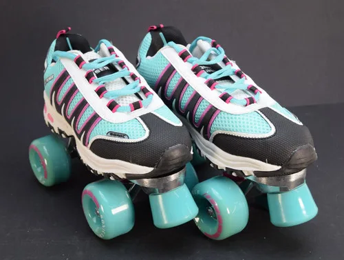Slightly Used Sonic Cruiser Outdoor/Indoor Roller Skates | Teal, Ladies' 5 (Men's 6)
