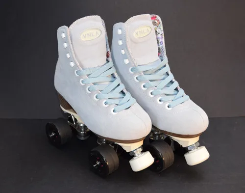 Slightly Used VNLA A La Mode Indoor Skate | Blue, Men's 4 (Ladies 5-5.5)