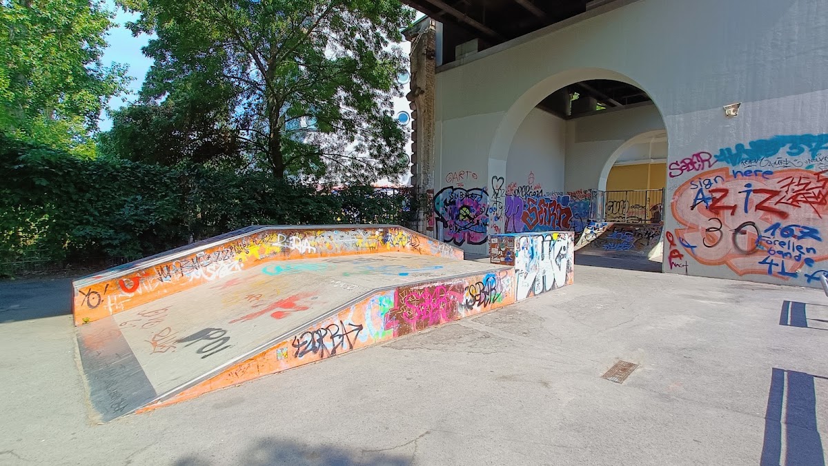 Kleine Skaterbahn