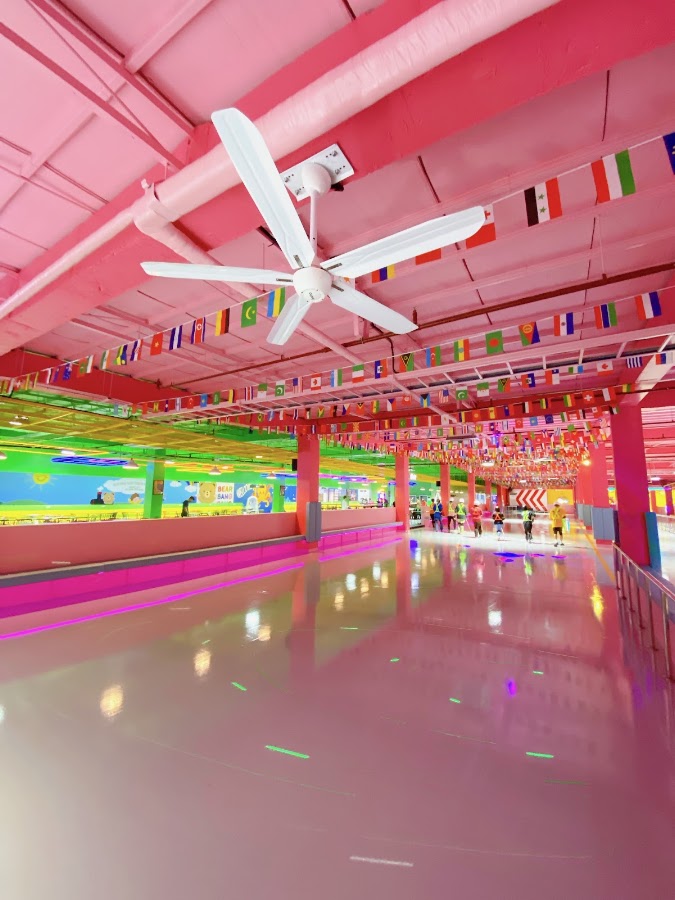 Retro Seoul Roller Skate