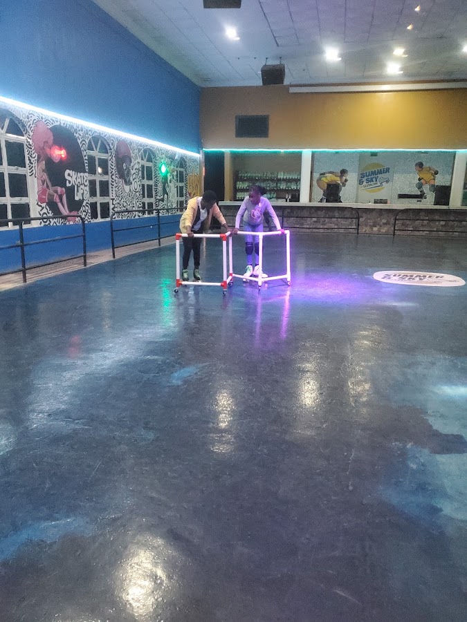 Summer and Sky Skating Rink